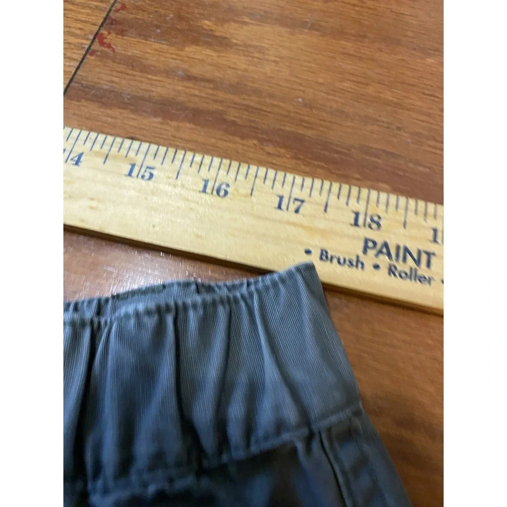 The North Face Olive Green Convertible Hiking Pants Size XL Canvas Rugged Nice‎
